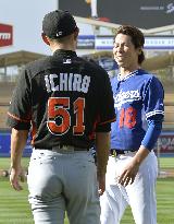 Maeda looks forward to pitching against Ichiro's Marlins