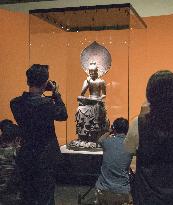 Exhibit of S. Korean, Japanese Buddha statues opens in Seoul