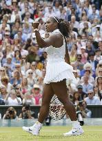 Tennis: S. Williams advances to Wimbledon semifinals