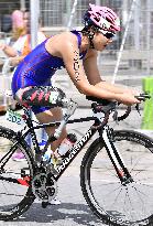 Japan's Hata finishes 6th in PT2 triathlon