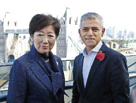 London mayor and Tokyo governor