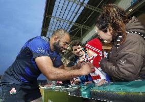 Rugby: Japan-Russia test match