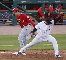 Baseball: Angels v Tigers