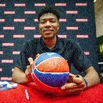 Basketball: Hachimura in N.Y. for NBA Draft