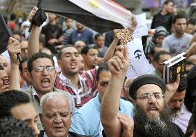 Joint demonstrations by Muslims, Christians in Cairo