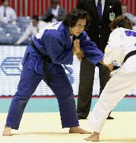 Afghani woman competes at judo c'ships