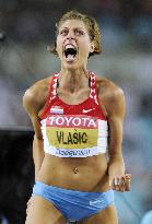 Vlasic takes silver at worlds