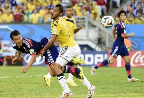 Japan crash out of World Cup after 4-1 hammering by Colombia