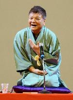 Japanese 'rakugo' comic storyteller performs in Thai