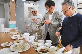 Northeastern Japan town prepares to pitch local food at U.N. confab