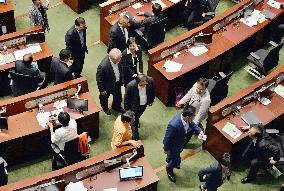 H.K. legislature rejects Beijing-backed electoral reform package