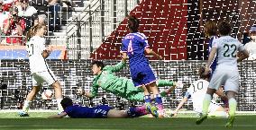 Women's World Cup final between Japan and United States