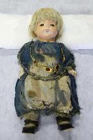 U.S. doll that survived war, tsunami at Iwate museum