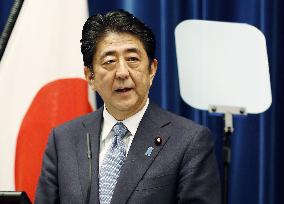 Abe expresses Japan's deep remorse, apology in WWII statement