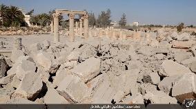 Islamic State images purport to show destroyed Syrian temple