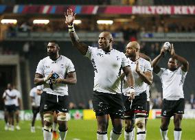 Fiji beat Uruguay in Rugby World Cup