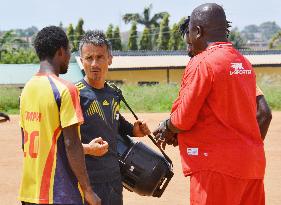 Japanese coach works for Ghanaian soccer club amid media sarcasm
