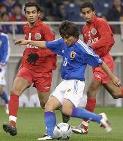 (3)Japan vs. Bahrain: Olympic soccer Asian qualifiers