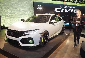 Honda reveals new Civic in New York