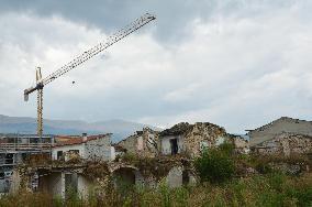 Reconstruction of quake-hit Italian city continues