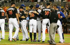 Baseball: Marlins honor Jose Fernandez in pregame ceremony