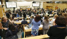 Global nuke ban treaty adopted, hibakusha mentioned