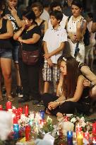 Barcelona mourns terror attack victims