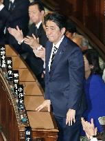Abe re-elected as Japan PM after election victory
