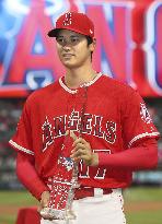 Baseball: Angels' Ohtani
