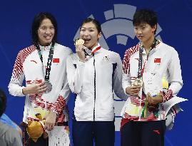Swimming: Women's 100m freestyle at Asian Games