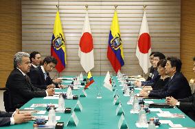 Japan-Equador talks