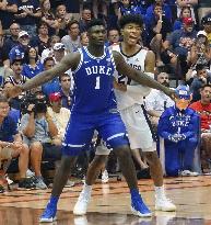 Basketball: NBA prospects Williamson and Hachimura