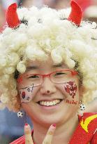 Supporters at World Cup matches