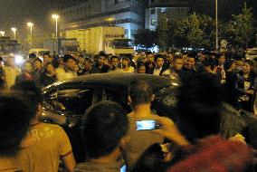 Anti-Japan protests in Mianyang, China