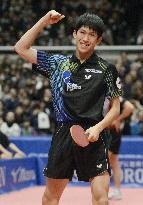 Yoshimura wins men's singles title at nat'ls