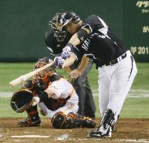 Gomez's 2-run seals Tigers win over Giants into Japan Series