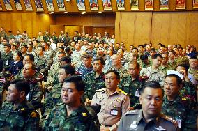 Opening ceremony for multilateral military drills in Thailand