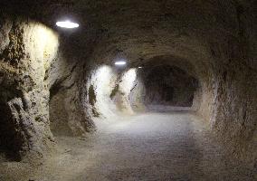 WWII tunnel dug for plane engine plant in eastern Japan