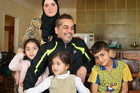 Syrian displaced family in Egypt hoping to migrate to Europe