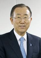 U.N. chief cites wartime lessons as reason to attend China event