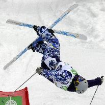 Nishi comes in 2nd in men's dual moguls at world championships