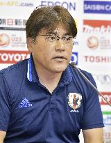 Coaches front press before Japan-S. Korea final of Asian U-23 C'ship