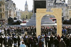 Palmyra's Arch of Triumph recaptured in London