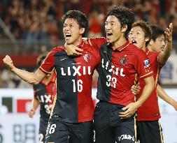 Soccer: Kashima cruise past Fukuoka to capture J-League 1st stage