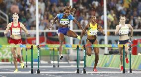 Olympics: Muhammad wins gold in women's 400m hurdles