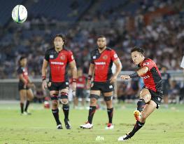 Rugby: Toshiba beat Canon 21-19