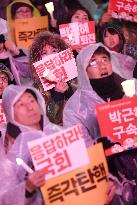 S. Korean parliament introduces motion to impeach Park