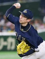 Buffaloes' ace Kaneko knocks out Fighters