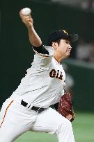 Baseball: Sugano throws 3rd consecutive shutout