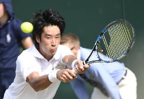 Tennis: Japan's Sugita loses in Wimbledon 2nd round